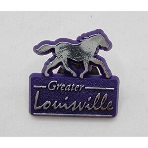 Louisville Horse Pin Racehorse Racing Kentucky Lapel‎ Pin
